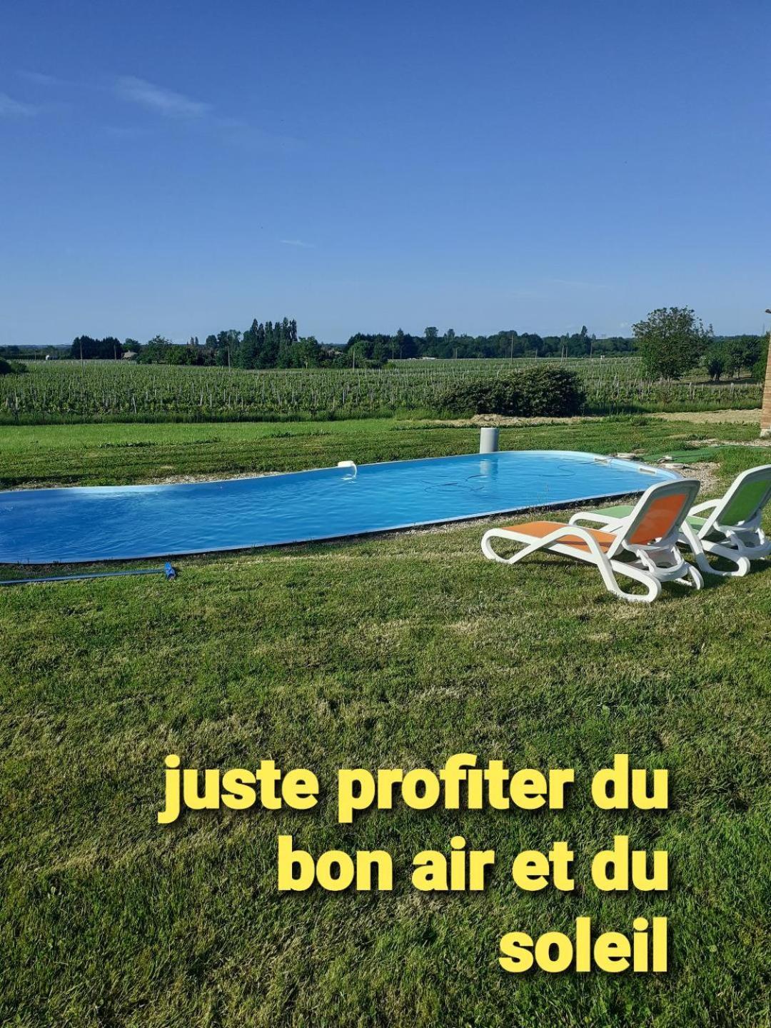 Villa Les Morines à Eyrans-de Soudiac Extérieur photo